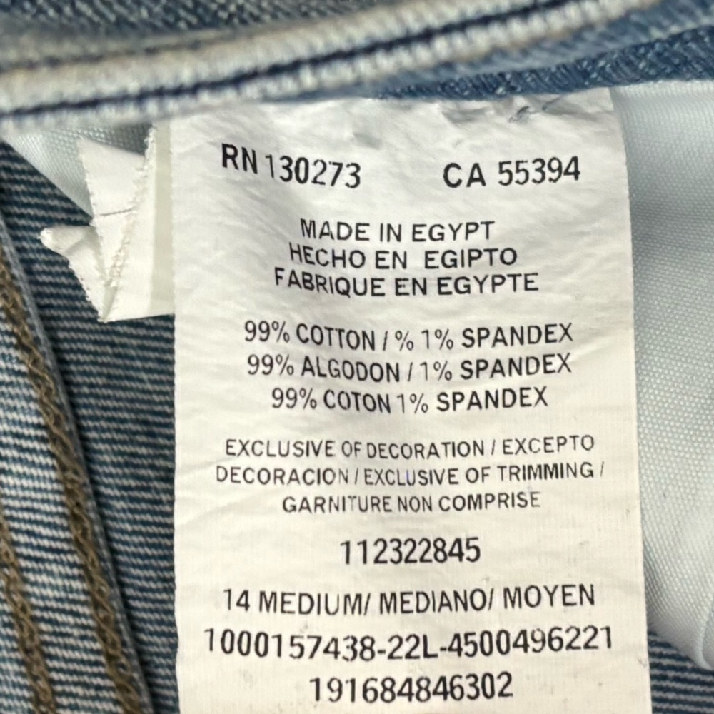 Lee Jeans 14 Blue Legendary Style Boyfriend Mid‎ Rise Light Wash Stretch Denim - Picture 10 of 11